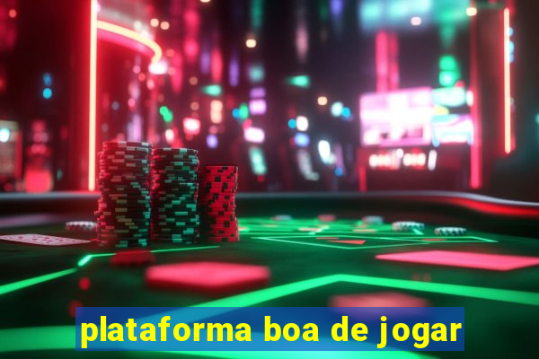 plataforma boa de jogar